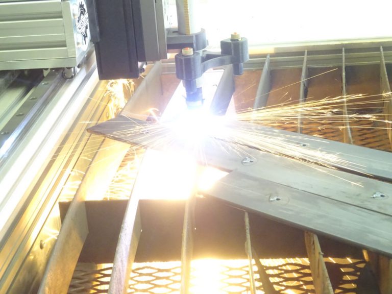 Custom Flat Bar Holes: CNC Plasma Cutting