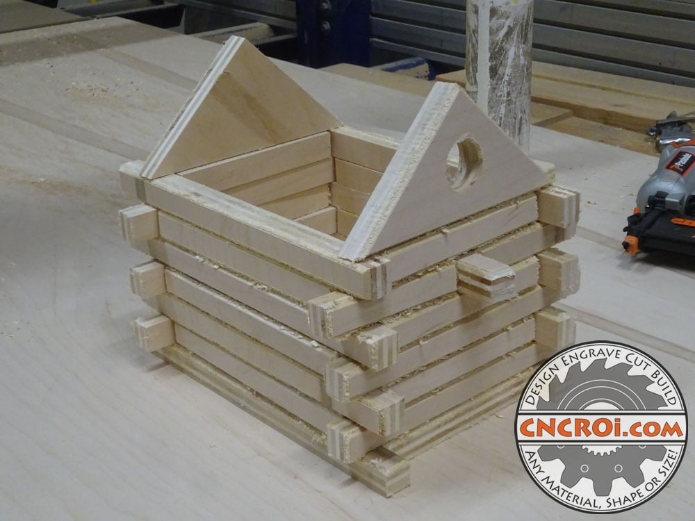 birdhouse-prototype-1 Bird House Prototype V2: CNC Routering 3/4" Maple Plywood