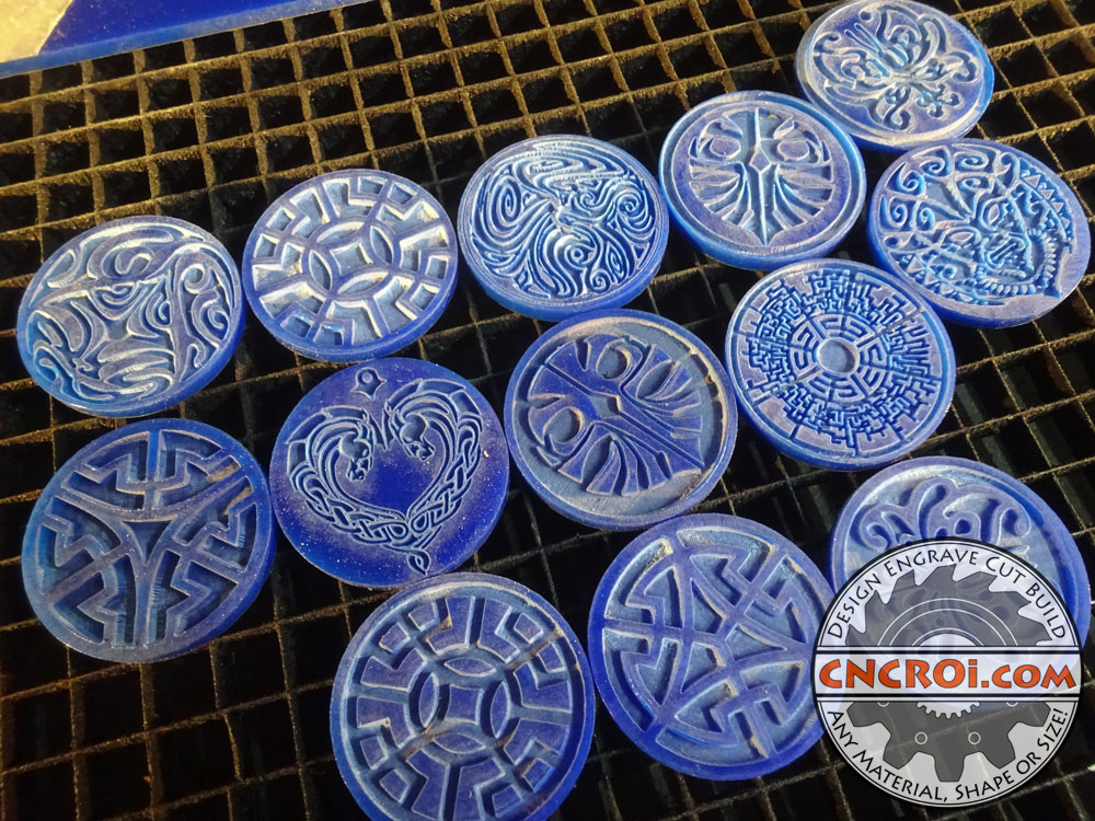 Custom Pottery Stamps: Lasering 1/4 6 mm Acrylic 