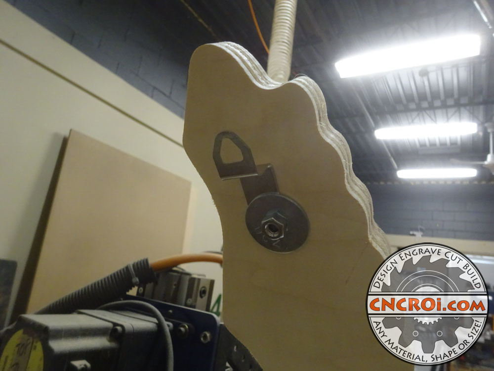 custom-guitar-clock-1 Custom Guitar Clock: 12 ga Mild Steel, 3/4" Plywood