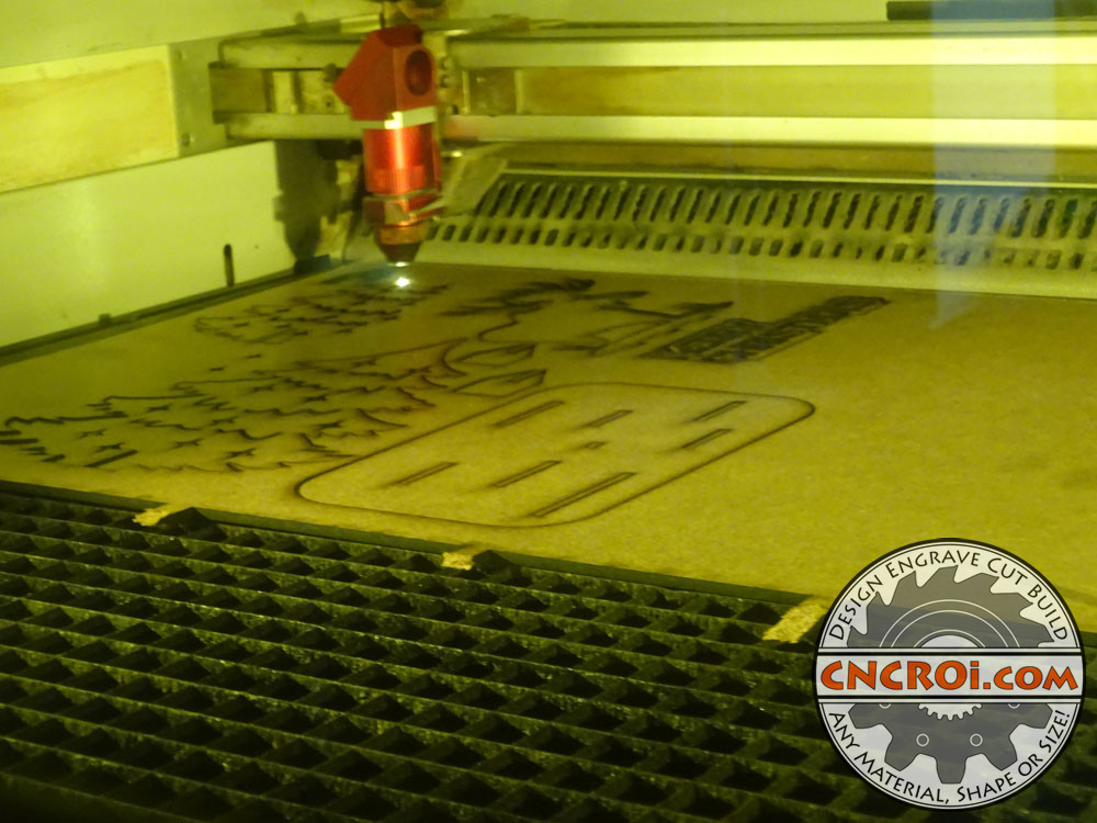 christmas-display-1 Custom Christmas Display: CNC Laser & CNC Router