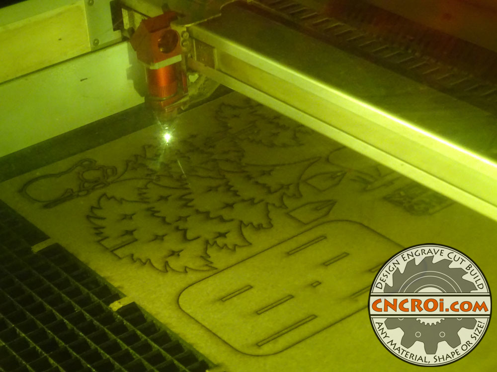 christmas-display-1 Custom Christmas Display: CNC Laser & CNC Router