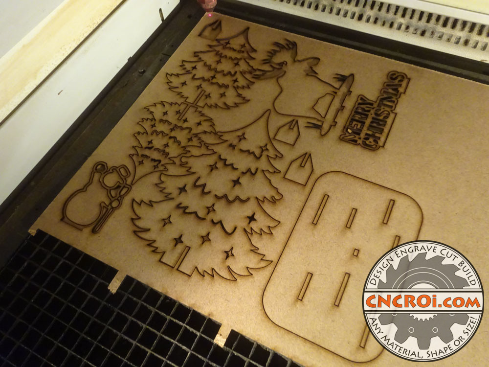 christmas-display-1 Custom Christmas Display: CNC Laser & CNC Router