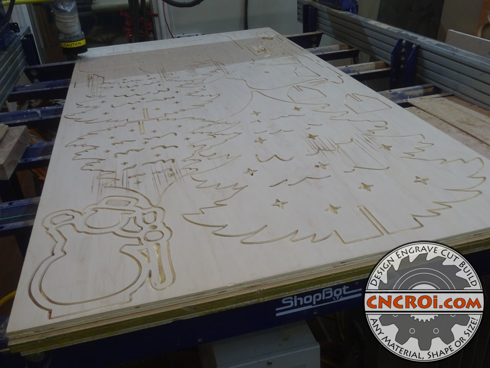 christmas-display-1 Custom Christmas Display: CNC Laser & CNC Router