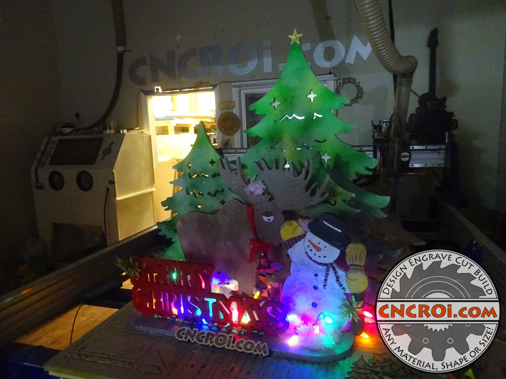 christmas-display-1 Custom Christmas Display: CNC Laser & CNC Router