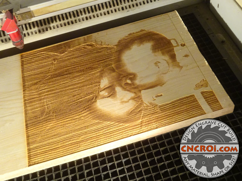 mother-son-portrait-1 Mother Son Portrait: Laser Engraved Pine