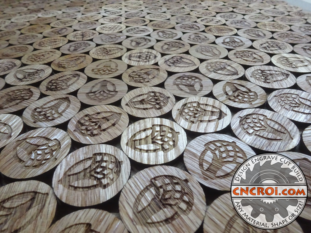 hardwood-coins-1 Custom Hardwood Coins: Laser Engraved & Cut Oak