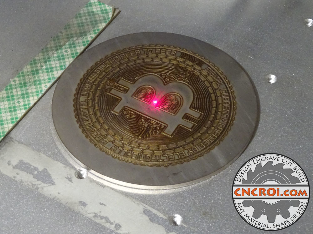 bitcoin-coasters-1 Custom Bitcoin Coasters: Laser Deep Etching
