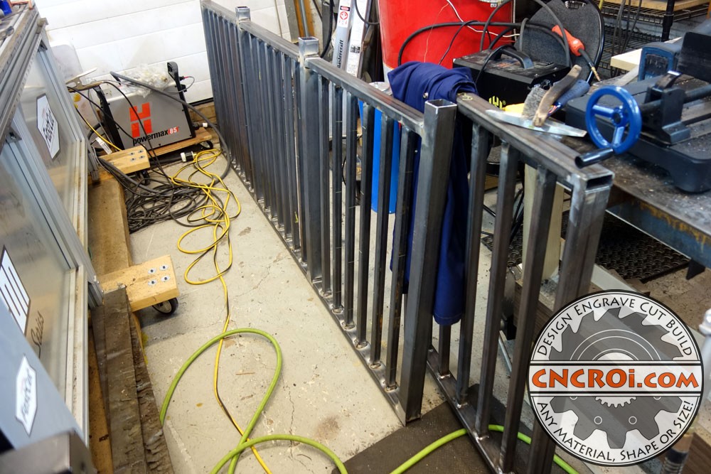 github-arctic-vault-xx6 Custom Steel Hand Rail: FCAW & SMAW Welding