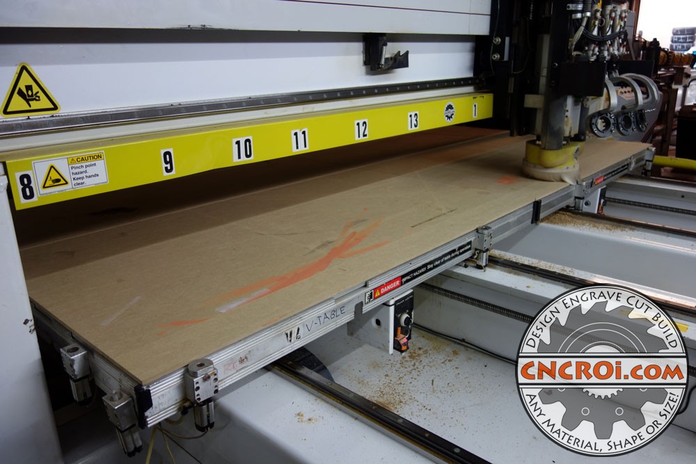 custom-cork-board-1-1 Custom Corner Shelving & Cork Board: CNC Routering 5/8" MDF