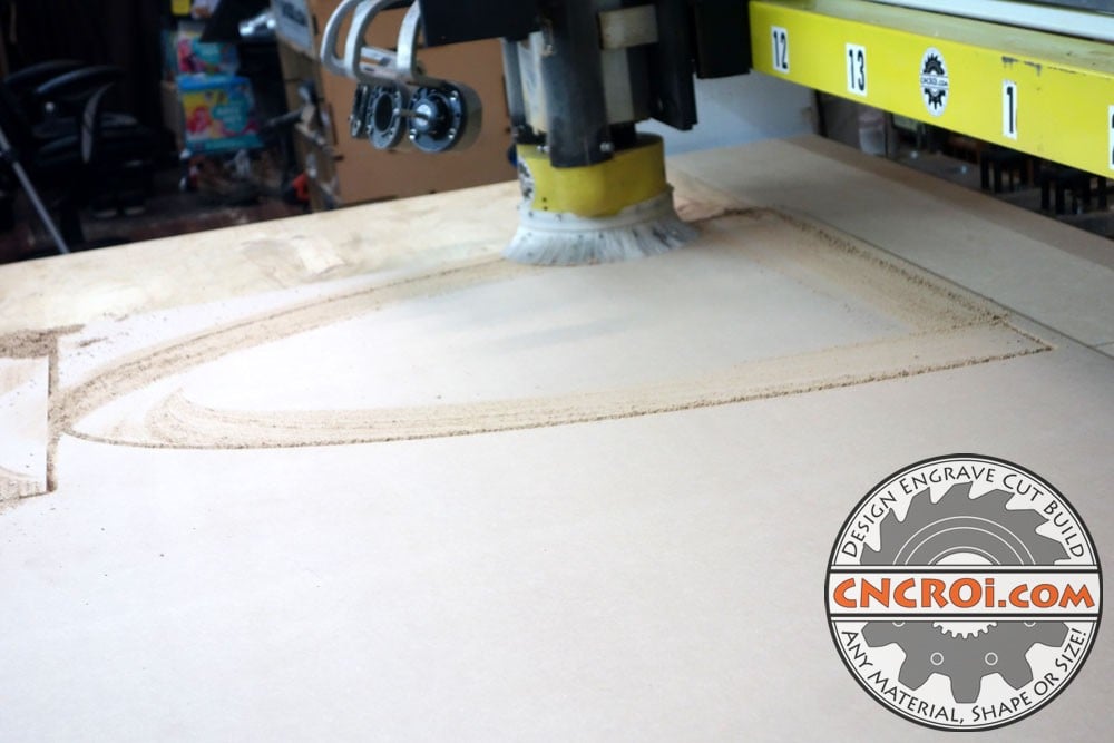 custom-oval-9 Large Custom Oval: CNC Routering 5/8" MDF