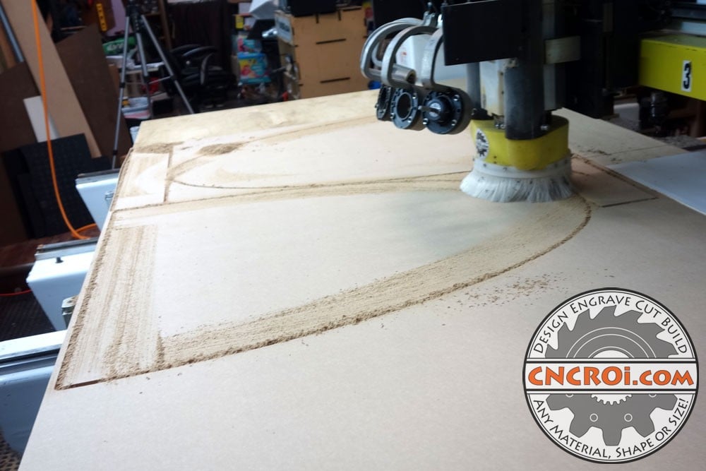 custom-oval-9 Large Custom Oval: CNC Routering 5/8" MDF