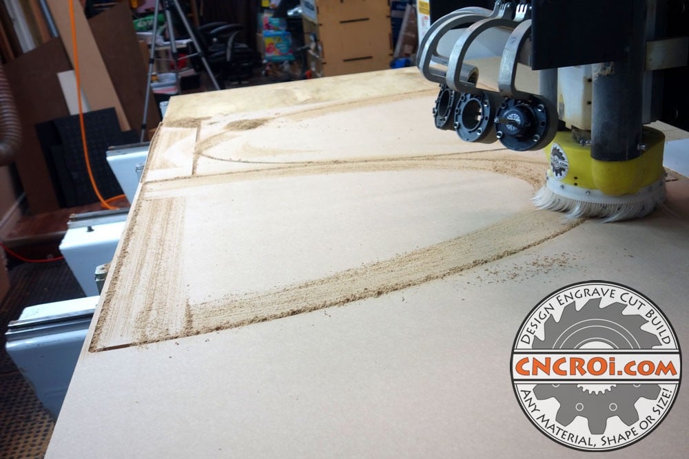 custom-oval-9 Large Custom Oval: CNC Routering 5/8" MDF