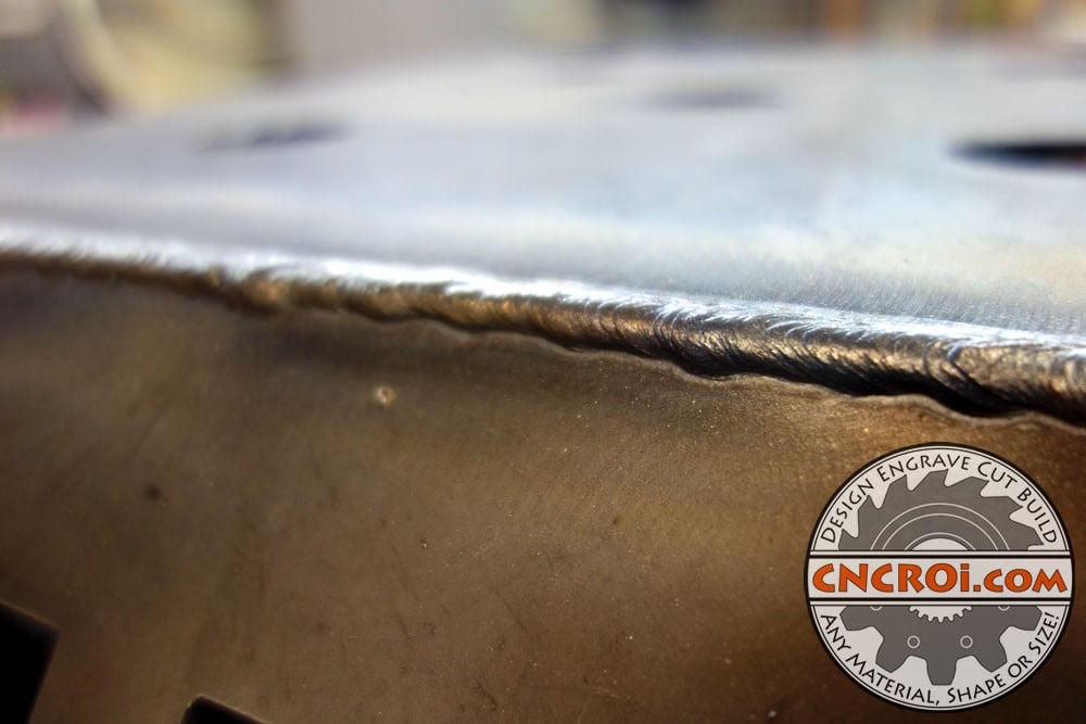 custom-metal-firepit-1 Custom Metal Firepit: FCAW & SMAW Plasma Cut 3/16" Hot Rolled Mild Steel