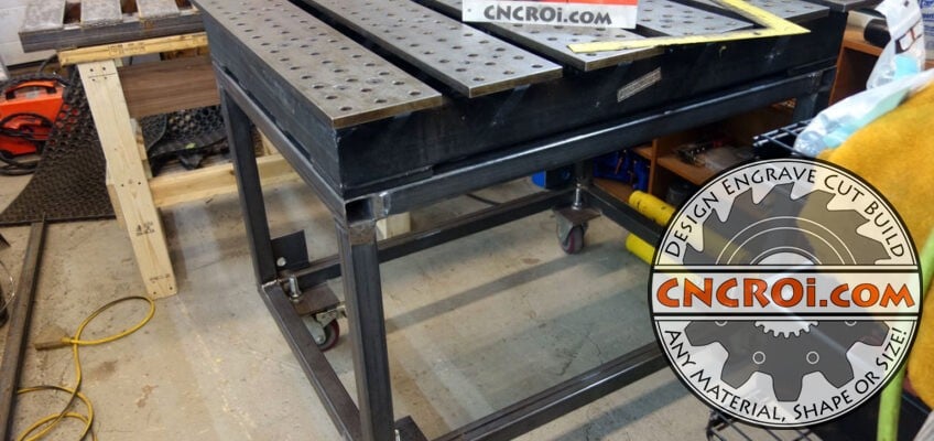 welding-table-base-xx3-848x400 Custom Welding Table Base: 2" Square 1/8" Wall Tubing