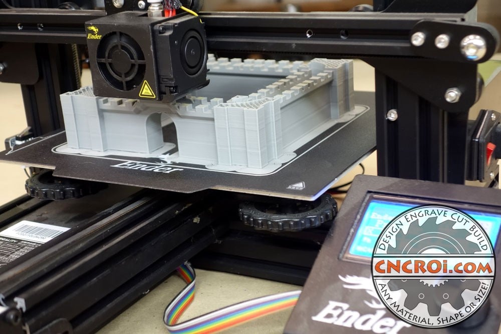 medieval-castle-walls-1 12 Years of 3D Printing Progress: Creality Ender 3 Pro vs 3D Systems Cube