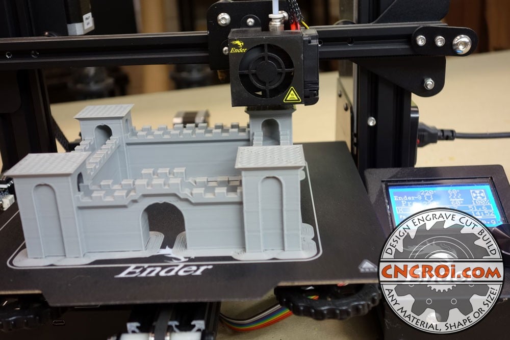 medieval-castle-walls-1 12 Years of 3D Printing Progress: Creality Ender 3 Pro vs 3D Systems Cube
