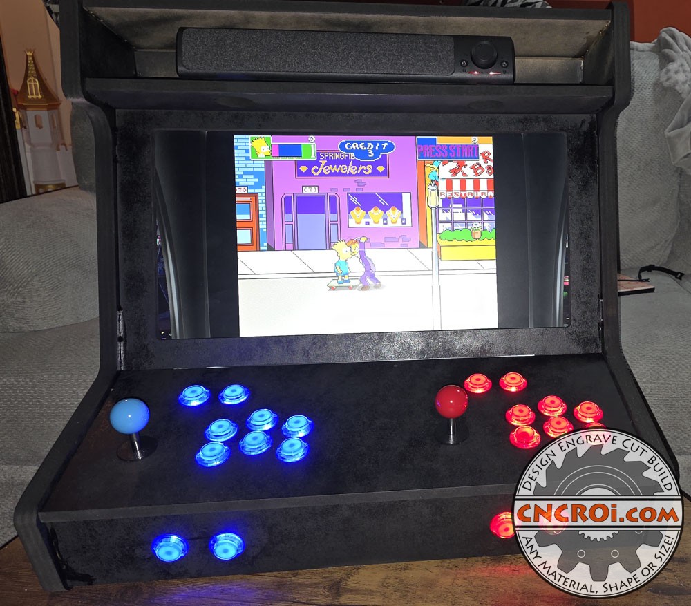 arcade-bartop-1 Arcade Bartop Cabinet: Routering MDF