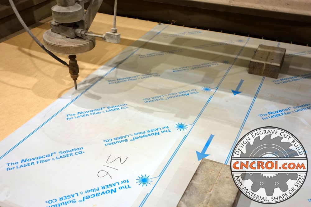 underwater-sign-1 Underwater Metal Signs: Waterjet Cut 11ga 316SS #4 Finish