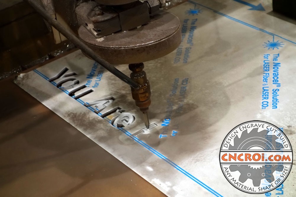 underwater-sign-1 Underwater Metal Signs: Waterjet Cut 11ga 316SS #4 Finish