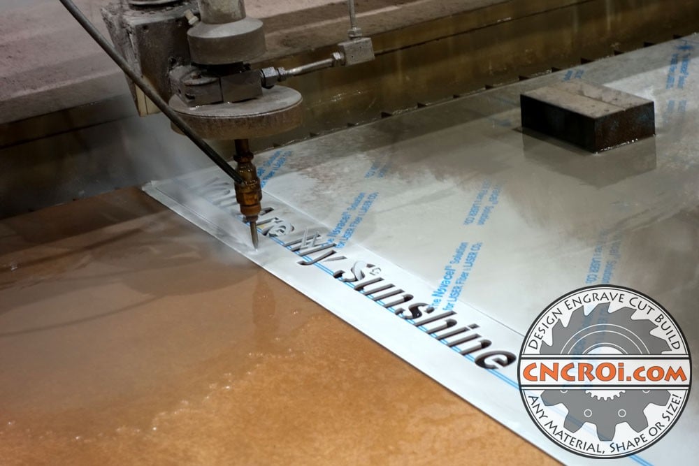 underwater-sign-1 Underwater Metal Signs: Waterjet Cut 11ga 316SS #4 Finish