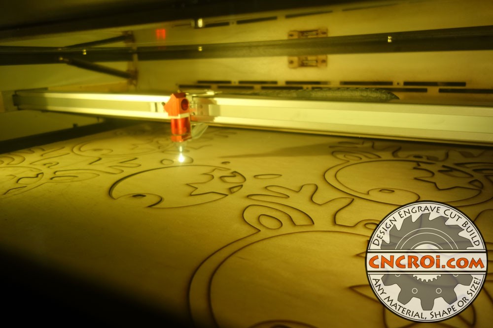 ornaments-plywood-1 Custom Holiday Ornaments: CNC Laser Cut Plywood