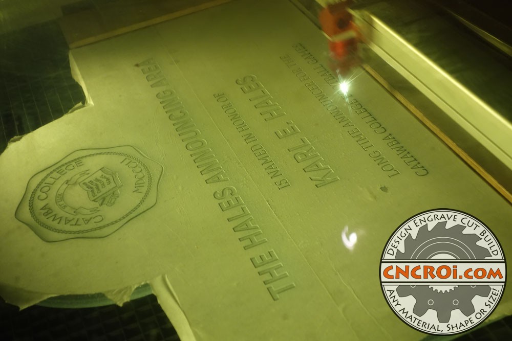 plaque-college-corian-1 Custom Corian College Plaque