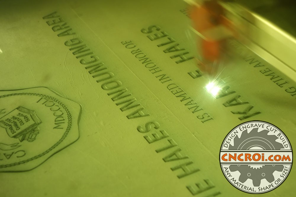 plaque-college-corian-1 Custom Corian College Plaque