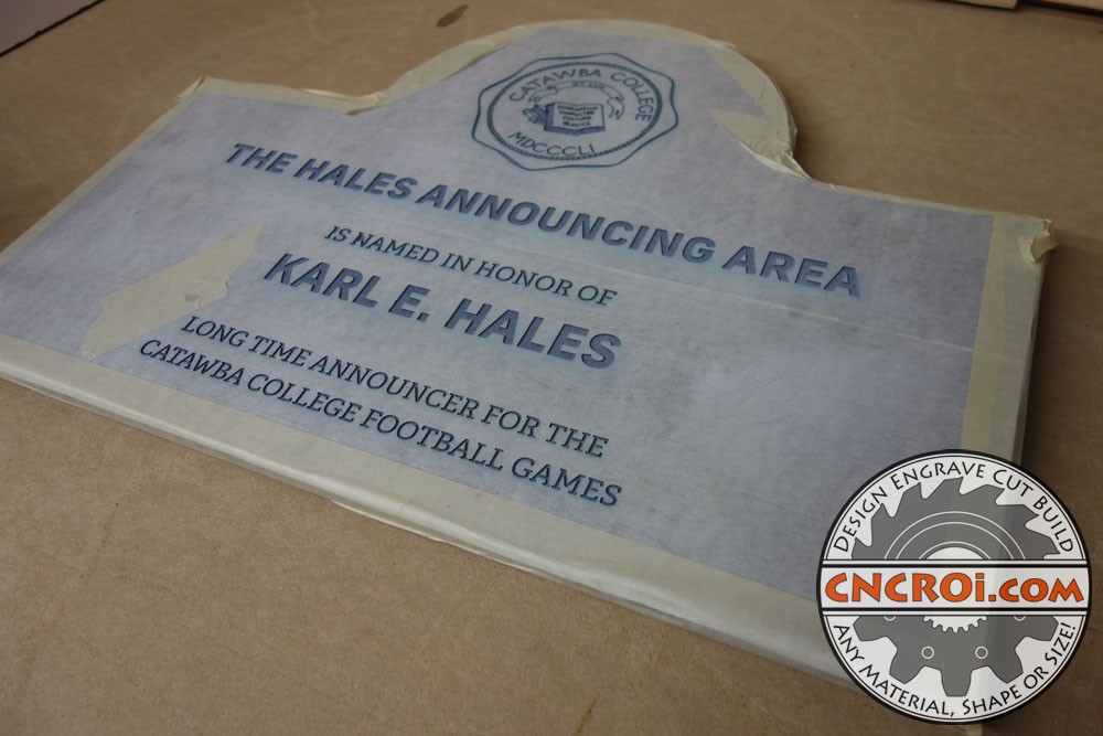 plaque-college-corian-1 Custom Corian College Plaque