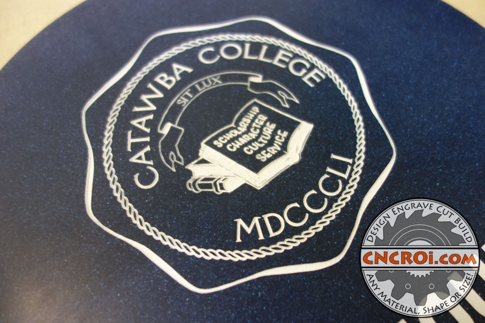 plaque-college-corian-1 Custom Corian College Plaque